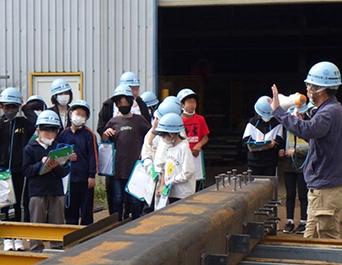 釧路町別保小学校 社会見学