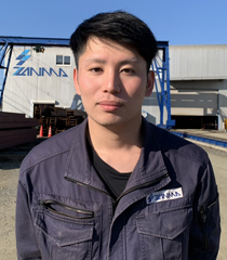 鉄骨工場作検査部業員